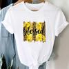 (European Size) 90s Letter Trend Cute Tee Top Fashion T Shirt Women Print Lady Clothing Casual  Short Sleeve Female Graphic T-shirt