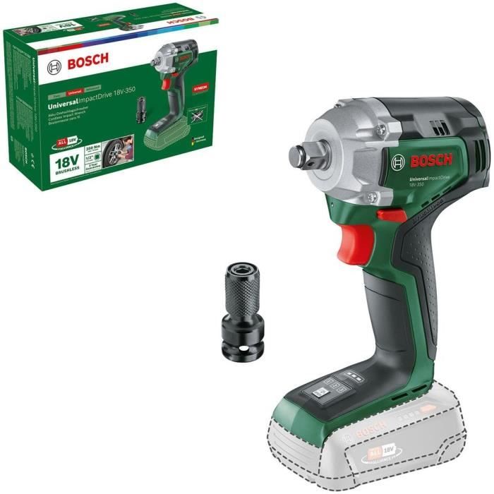 Perceuse Visseuse UniversalImpactDrive 18V-350 (seul) verde