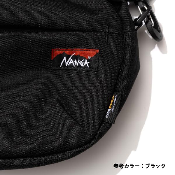 NANGA Cordura Fabric Shoulder Bag OA2423-3E502-D (Black)