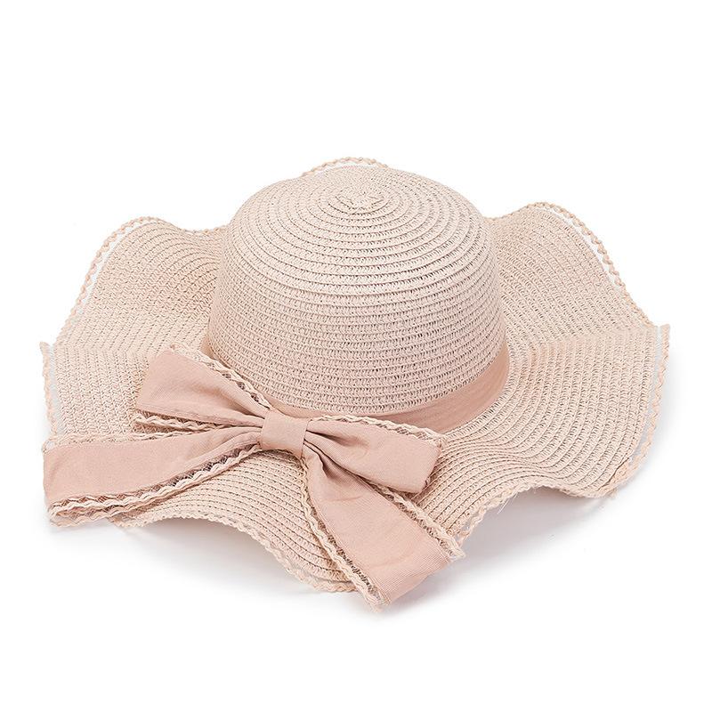 Fashionable Straw Hat for Women with Large Brim Summer Women's Fisherman's Fashion Seaside Beach