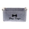Thick Felt Dog Toy & Snack Storage Basket