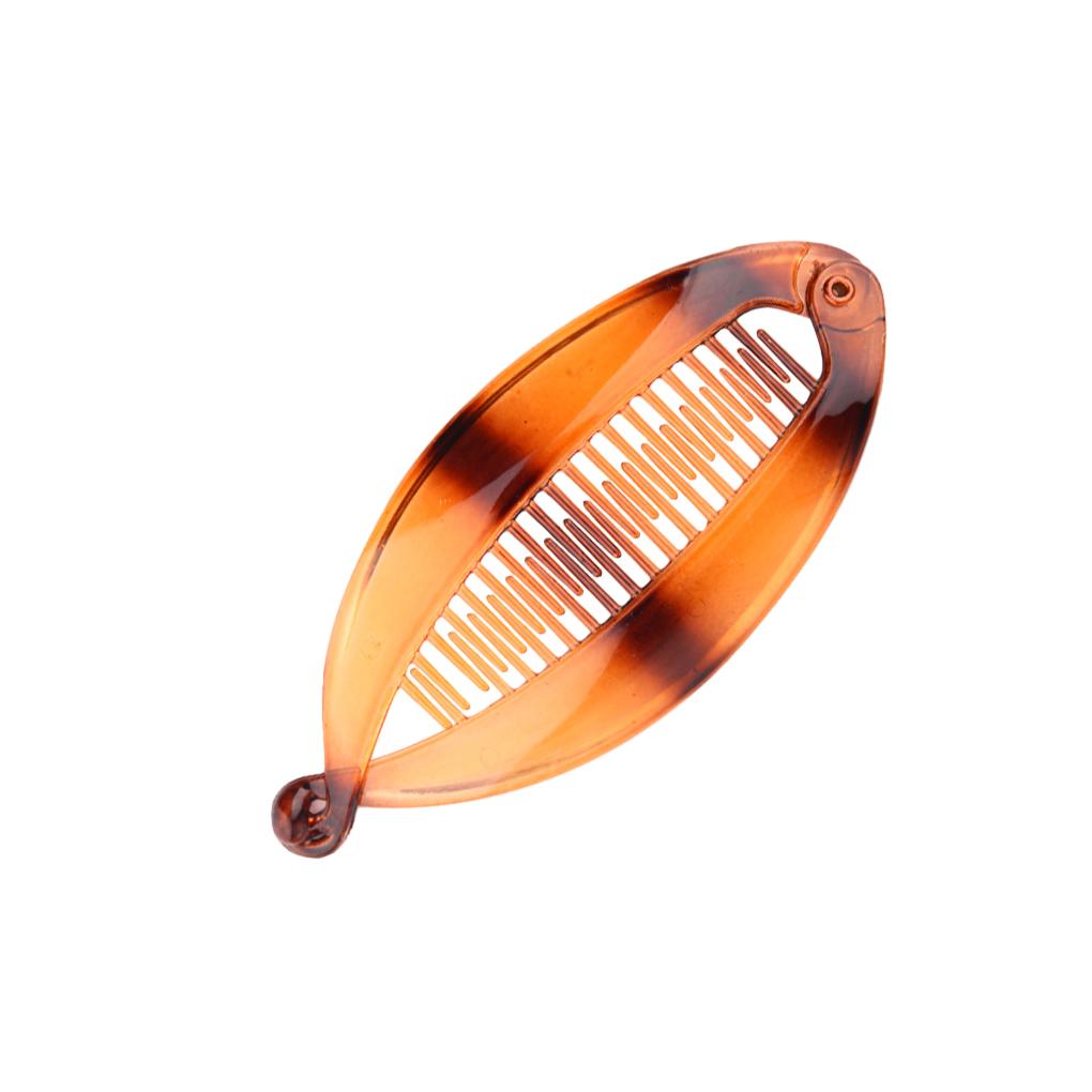 

yuwqqoajv Ponytail Clip - Stylish And Versatile Hair Accessory With Wide Range Of Specifications Making Multifunctional, Bright black, medium medium size-11.5cm