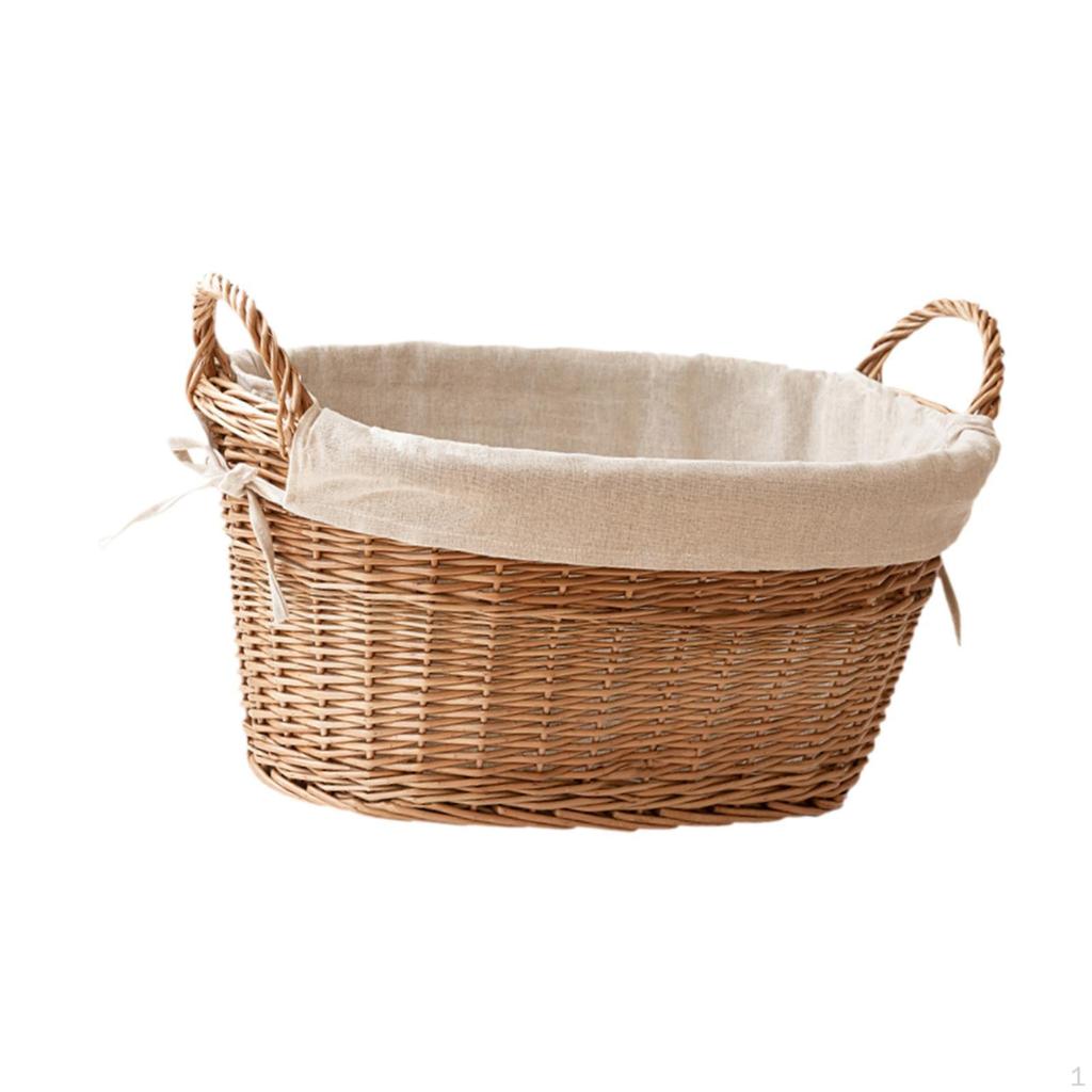 Elegant Rattan Laundry Hamper for Home Organization