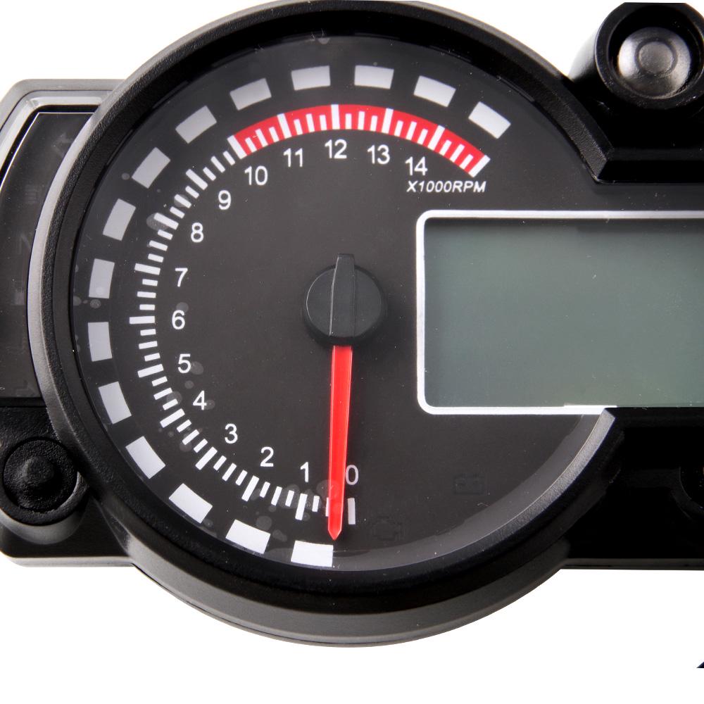 Motorcycle Universal Instrument In 7 Colors Waterproof Digital Liquid Crystal Display Speedometer
