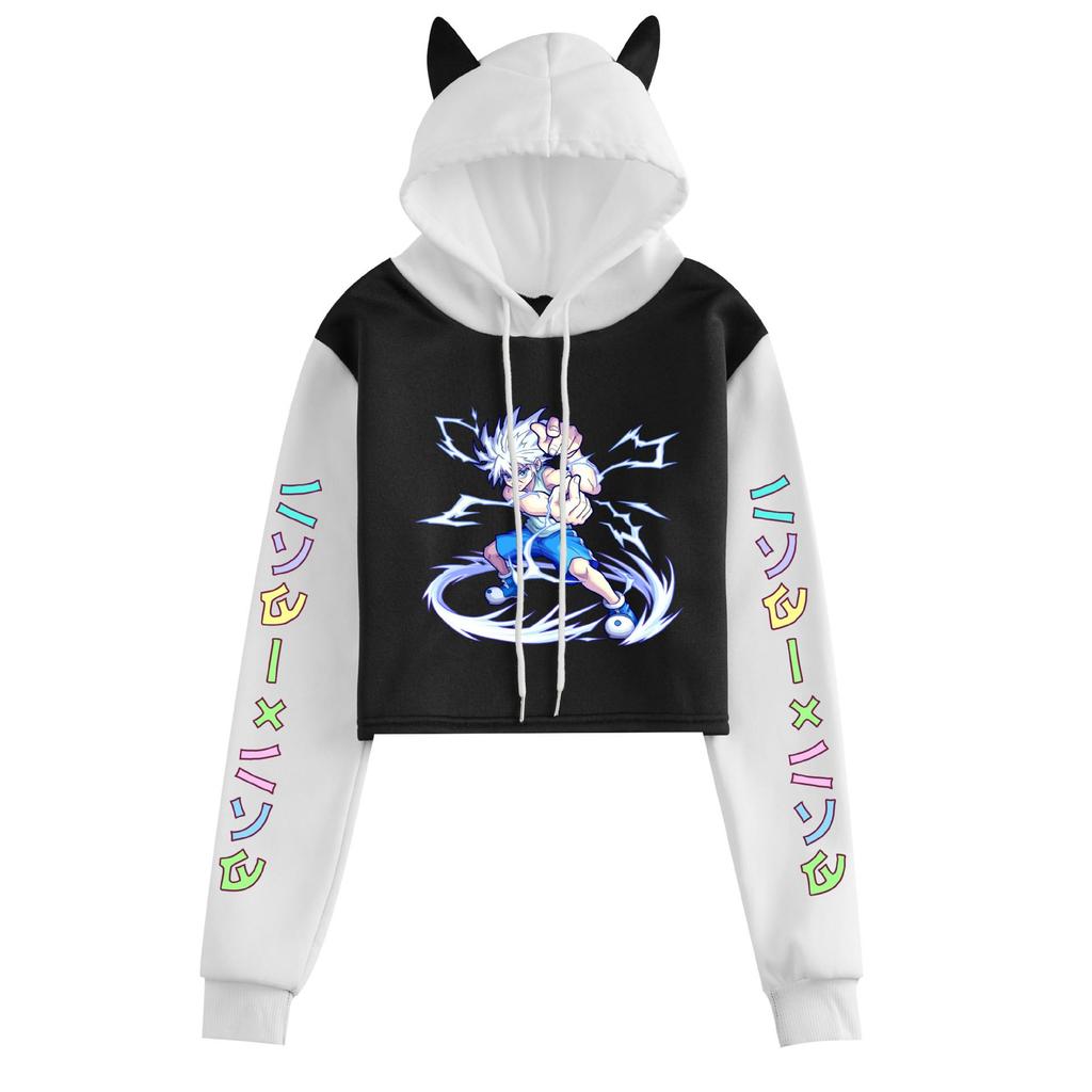 New Arrival: HUNTER x HUNTER & Fullmetal Alchemist Women's Cat Ear Hoodie for Autumn/Winter