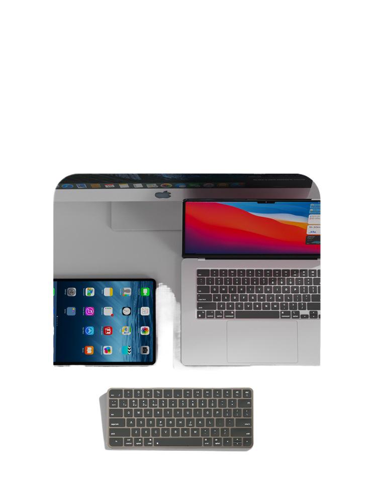 Mengzu K9 Bluetooth Keyboard & Mouse Set for Apple iPad, Tablet, Laptop – Silent Office Use