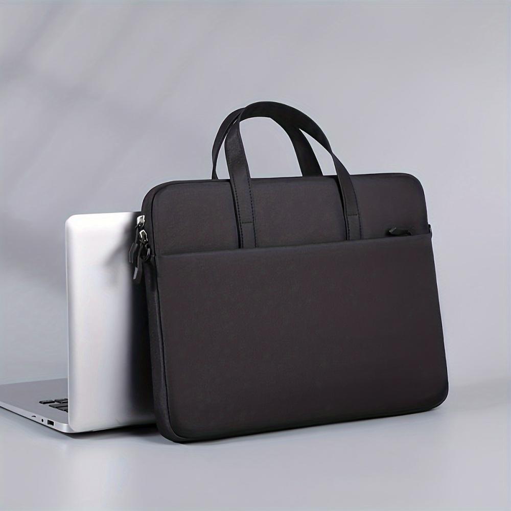 Simple laptop bag, lightweight portable computer bag, business travel computer cover, backpack for laptops чёрный
