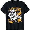 Family Support Childhood Cancer We Fight Together T-Shirt