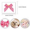 50/100pcs Handmade Small Dog Bows with Rubber Bands Fashion Puppy Grooming Accessories MixColor Pet Supplies for Dogs and Cats