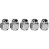 M12X1.5 Chrome Wheel Lug Nut Compatible With Hyundai Sonata Elantra Tucson Genesis Accent Santa Fe Kia Forte Optima Sportage Sorento Rio Rondo