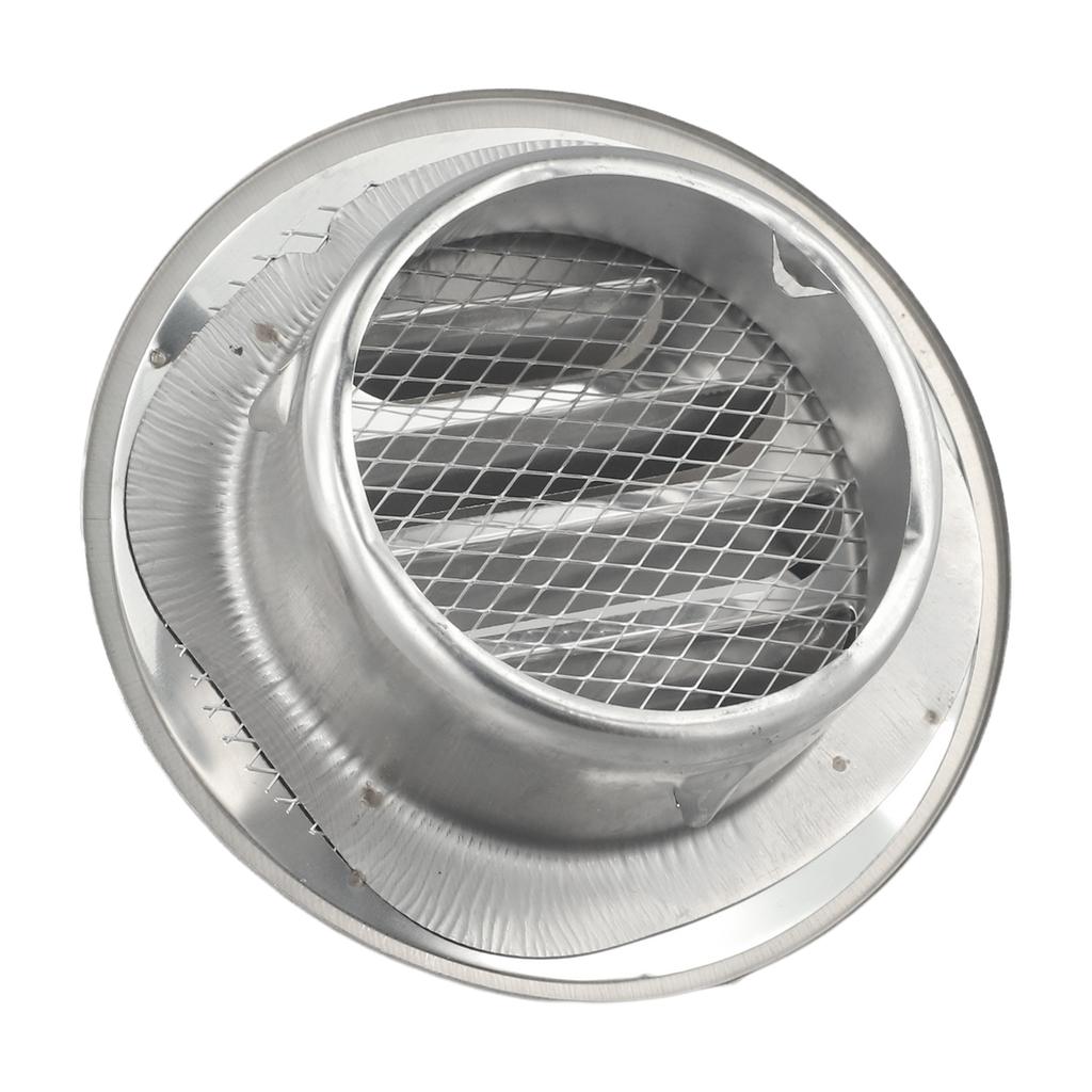 Stainless Steel Exterior Wall Air Outlet Grille Round Heating Cooling Vent Cover Compatible With All Tumble Dryer Vents/hose
