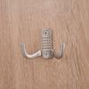 3-in-1 Flurmöbel-Set Garderobe Spiegel Schuhschrank Aufbewahrungs-Organizer m. Haken Holzfarbe