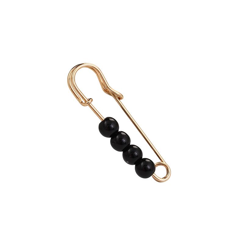 Pearl Waist Cinching Pin Set – Safety Pin Brooch for Women's Clothing