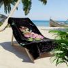 Fairy Sitting on Flower with Butterflies Beach towel quick-drying for travel outdoor sports jogging beach and swimming
