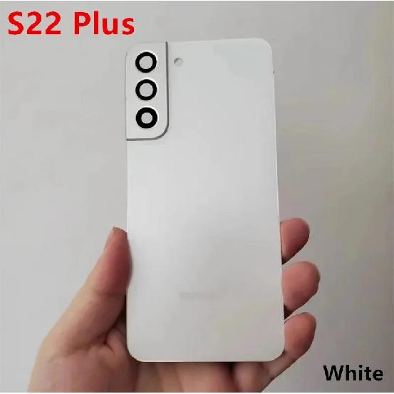 S908 Housing For Samsung Galaxy S22 Ultra Plus S901 S906 5G Battery Cover Glass Repair Back Door Rear + Logo Camera Lens