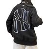 MLB Bluzy Unisex New York Yankees Czarny Okrągły Dekolt Umiarkowany Regular 3AMTB0431-50BKS