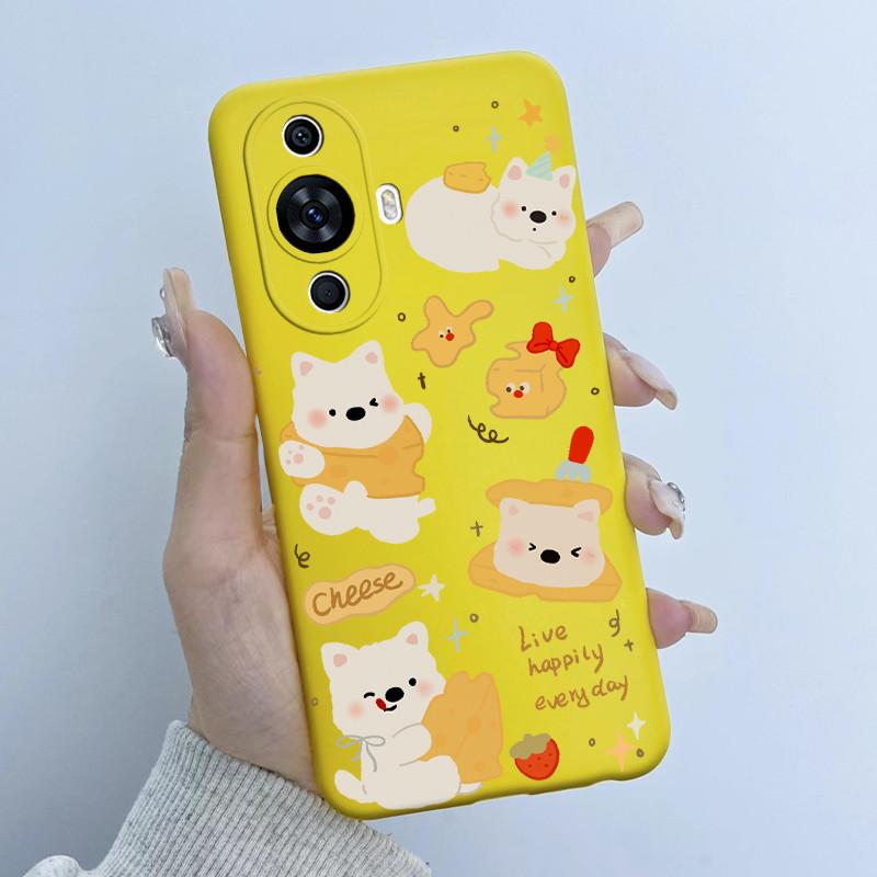 For Huawei Nova 12s Case Soft Silicone TPU Cute Panda Astronaut Cover for Huawei Nova 11 Pro Ultra Nova12S FOA-LX9 Coque Fundas