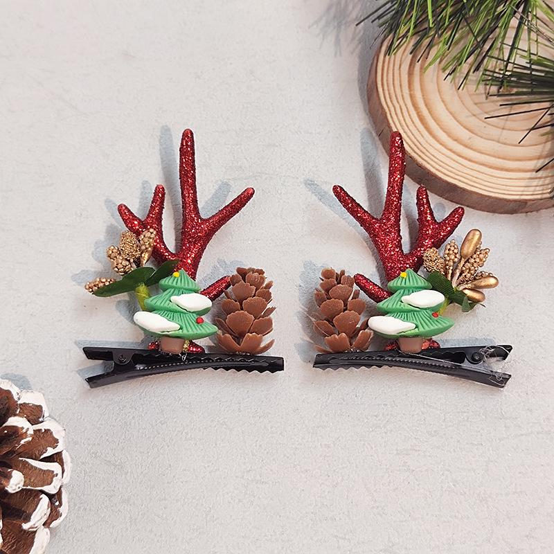 Świecące Świąteczne Akcesoria do Włosów Bałwana: Świecąca opaska i spinka do włosów dla dorosłych i dzieci