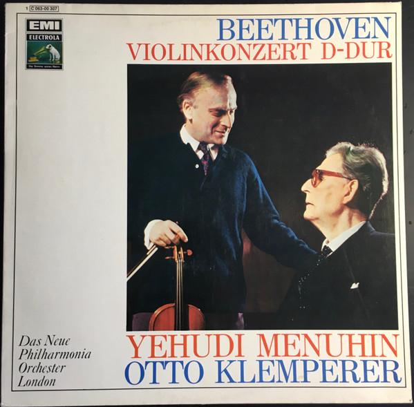 

LP Record YEHUDI MENUHIN, OTTO KLEMPERER, NEW - Beethoven, Violinkonzert In D (Op. 1C06300307 Die Stimme Sein Germany Classical Used