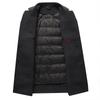Autumn and Winter Down Lining Thickened Double-sided Woolen Coat Men's Cashmere Woolen Coat Mid-length Wool Double-sided Woolen Coat