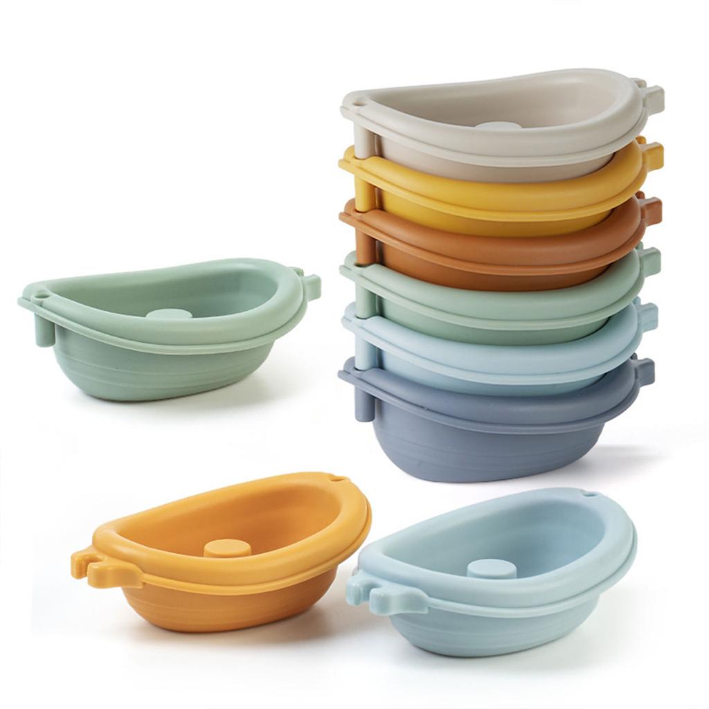 Brinquedo de Banho Multiuso para Bebê Sem Furo Conjunto de Animais Adoráveis Designs para Bebês de 6 a 12 Meses Diversão na Banheira e Piscina