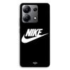 Case For Xiaomi Redmi Note 13 4G White Nike Logo Black Front Maniacase