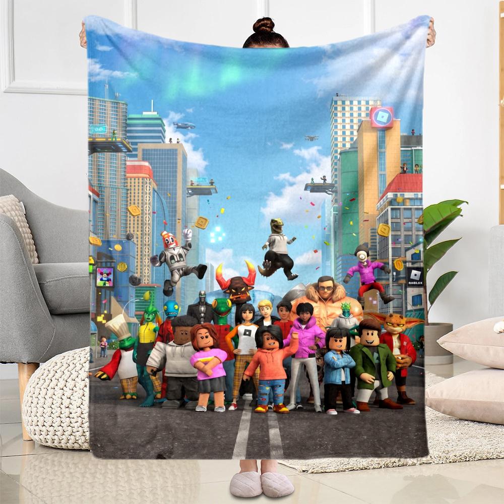 Roblox Universe Guide Blanket Soft Cozy Perfect For Sofa Bed Office Chair For All Seasons Modern Gift For Travel Home Birthdays
