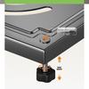 Wutuo Under-Sink Tiered Pot & Pan Organizer