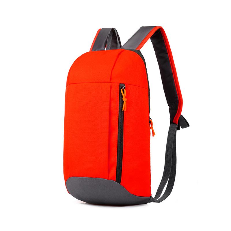 10L Outdoor Sports Light Weight Waterparoof Backpack Travel Hiking Bag Zipper Adjustable Belt Camping Knapsack Men Women Child