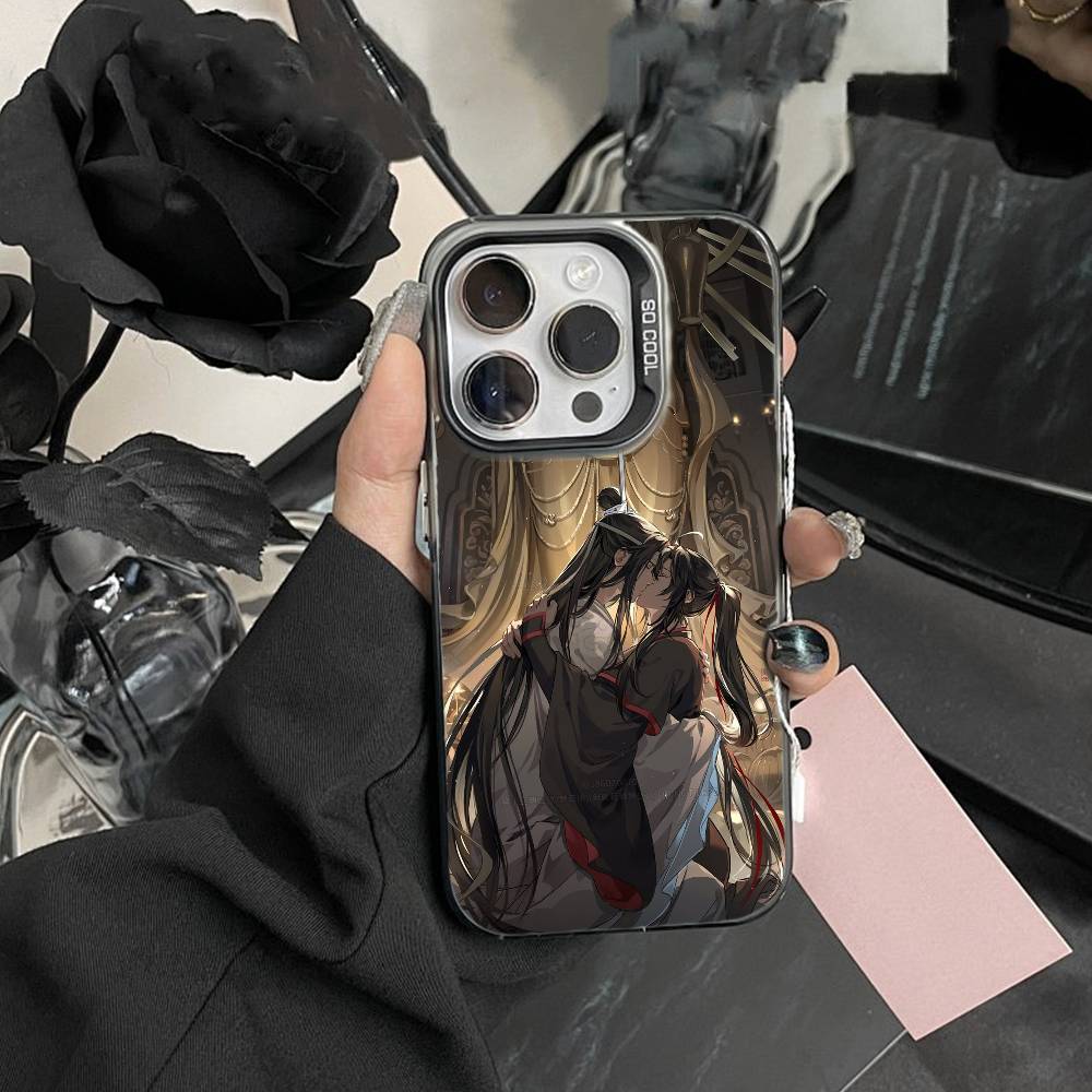 Custodia per Telefono Grandmaster Demonic Cultivation Per IPhone 16 17 15 14 12 13 Pro Max Colore Nero Cover Antiurto