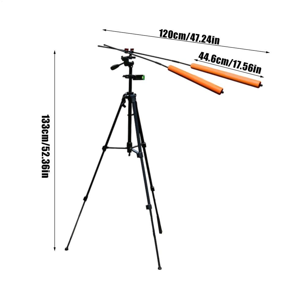 Помощь для гольф-свинга, 360 градусов, регулируемая, профессиональные выравнивающие палки, штатив, держатель для смартфона, обучающее пособие для улицы