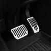 Foot Pedal Pads Set, Auto Aluminum Pedal Covers, Non-Slip Performance Accessories Pedal Covers, Car Accessories Brake & Accelerator Pedal Covers Fits