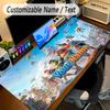 Large Mouse PadFortnite Custom Name Text Personalized Desk Mat Non Slip Gaming Pad