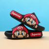 Mario Cartoon Style Children's Slide Sandals Soft Eva Slip Resistant Boys Summer Footwear