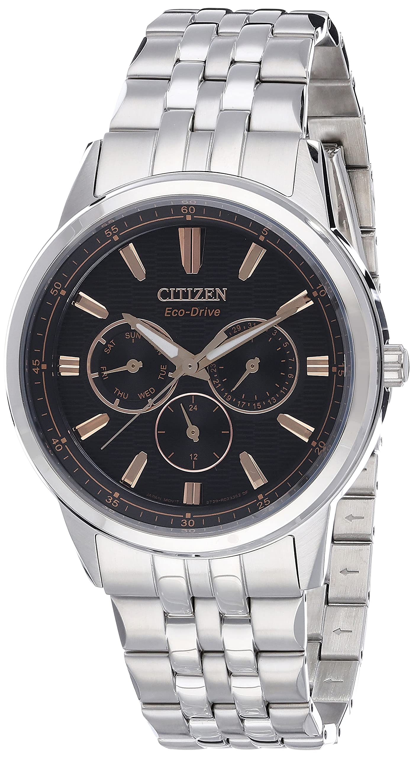 

Citizen Hybrid Black Dial Mens Watch Eco-Drive BU2071-87E [item]