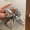 Imitation Leather Bow Keychain  High-End Texture Pendant Charm Pendant Keyring Jewelry For Girl Women Gift Bag Decoration