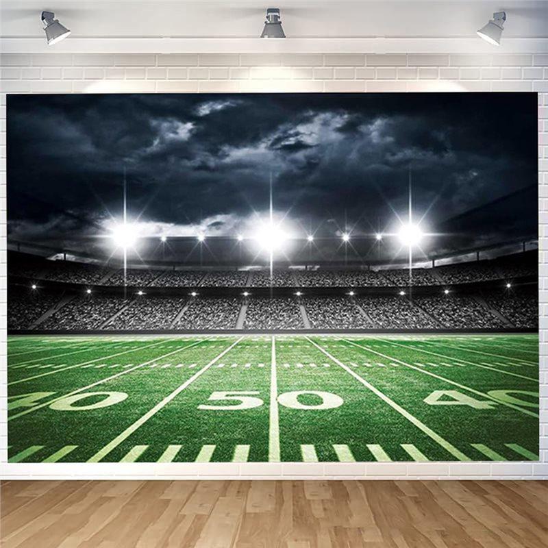 ABBP-Super Dad Cityscape Backdrop For Father's Day, Family Parties & Home Decor (7X5ft)