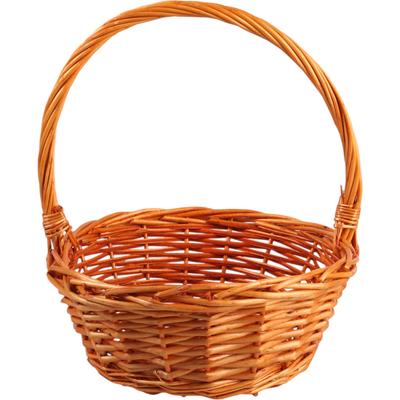 Easter Basket, Wicker Basket, Easter Basket for Easter, Flowers
