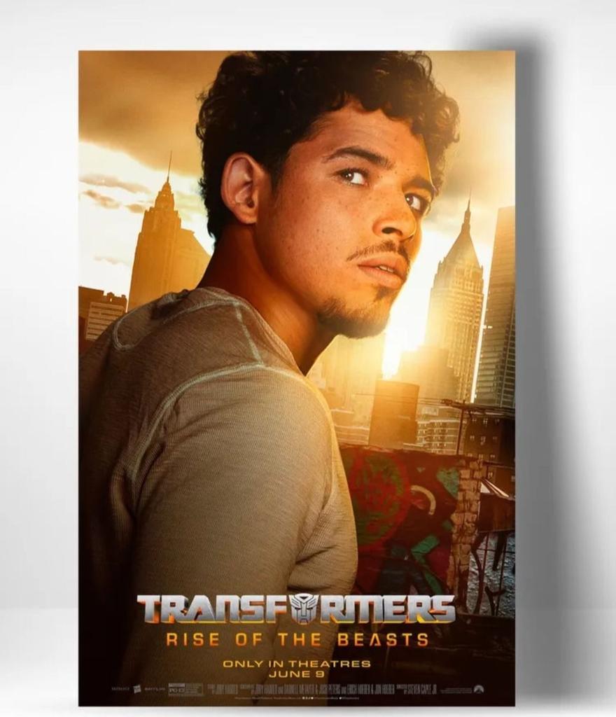 Transformers Rise of the Beasts Metal Poster, Movie Wall Art 20x30cm