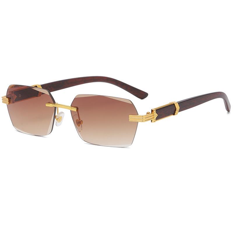 Fashion Eyewear Women Fashion Frameless Shades Casual Summer Beach Eyewear