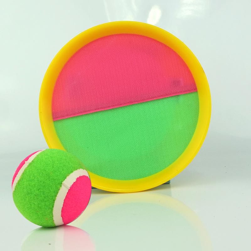 Set paletă lipicioasă cu bilă pentru copii: Jucărie Sportivă Distractivă de Prindere și Aruncare Părinte-Copil