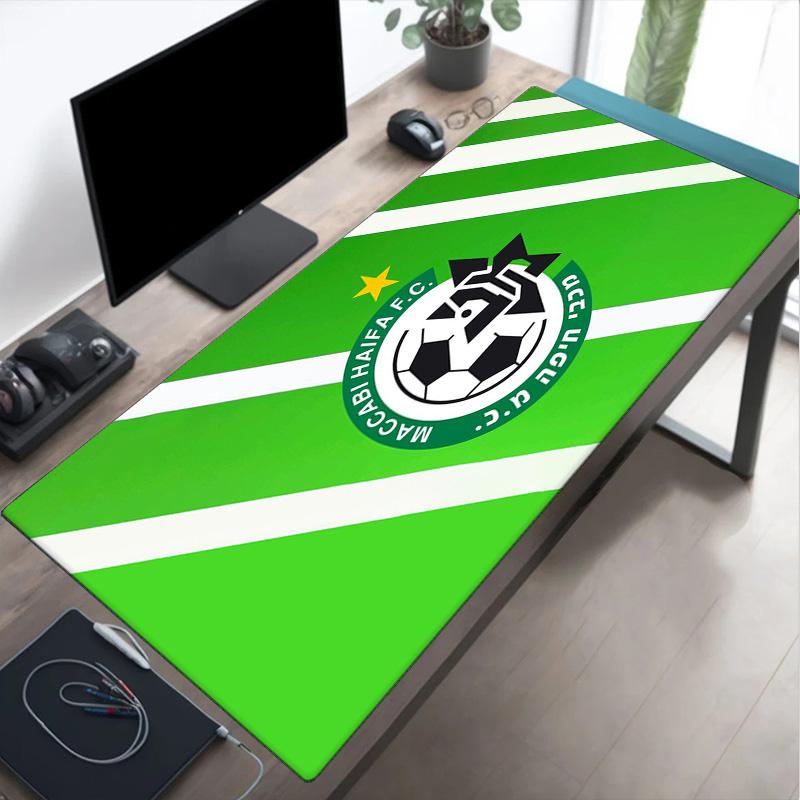 Maccabi Haifa Fc Crest Mouse pad Mouse pad, Gaming Mouse Pad, keyboard pad, Desk Decor for computer notebook Fan Gift Birthday Gift