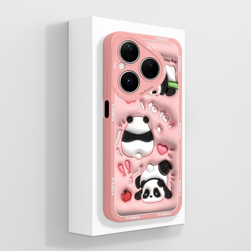 For Huawei Pura 80 Pro Honor X7d X9d X20 V40 Phone Cases Beautiful Village Patterns Lens Protection Liquid Silicone Shockproof Shell For Huawei Casing