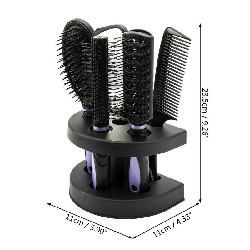 Support de rangement en PP pour peigne de barbier, support de rangement pour peignes de coiffure, brosses, ciseaux, rouleau de fer, support de coiffure