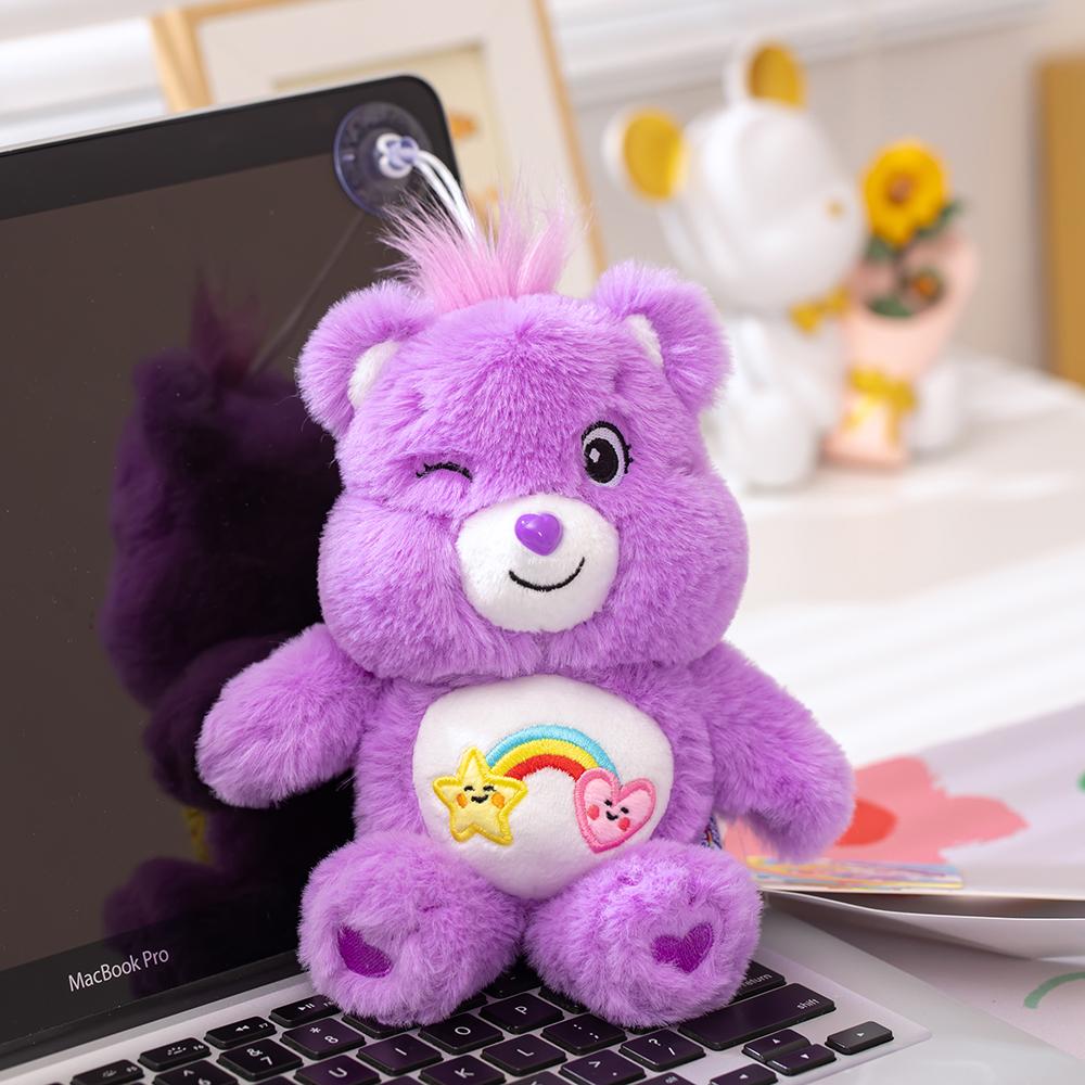 20cm Sucker Plush Toys Care Bears Pendant Bag Accessories Keychain Bag Car backpack stuffed Pendant Girls Boys Gift