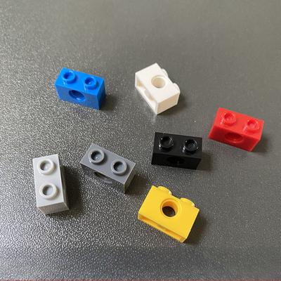 Kompatibel Gebäude Block Kleine Partikel Gebäude Block 3700 Zubehör Teile Wissenschaft Und Technologie Pädagogisches Aids 1X2 Mit 1 Loch Bump Strahl