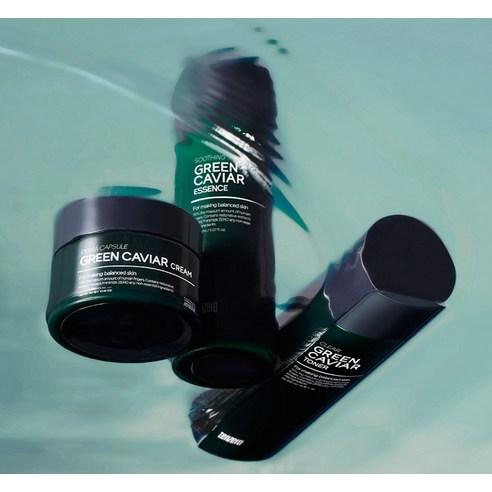 TENZERO Grüner Kaviar Klarer Toner (200ml) – Feuchtigkeitsspendendes & Porenverfeinerndes Gesichtswasser mit Grünem Kaviar Extrakt