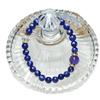 Original Natural Lapis Lazuli & White Crystal Chinese Style Bracelet - Elegant Gift for Besties