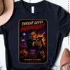 Threat Level Midnight T-and Kids Tshirt, The Office Threat Level Midnight Retro Vintage Classic T-and Kids Tshirt