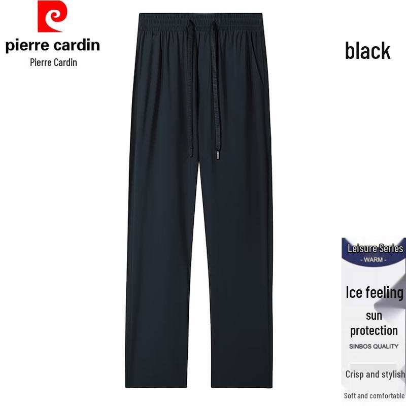 Pierre Cardin Men's Summer Ice Silk Casual Pants